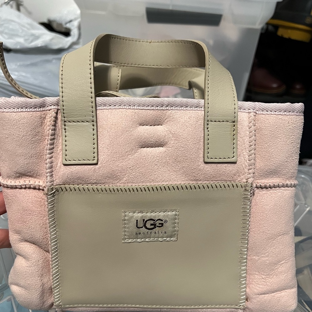 Mini Pink Ugg tote bag